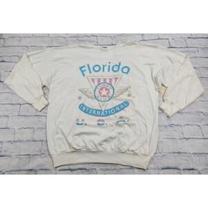 Florida International Turbo Club T Shirt SIZE XL Skimmers VINTAGE MADE USA 1986